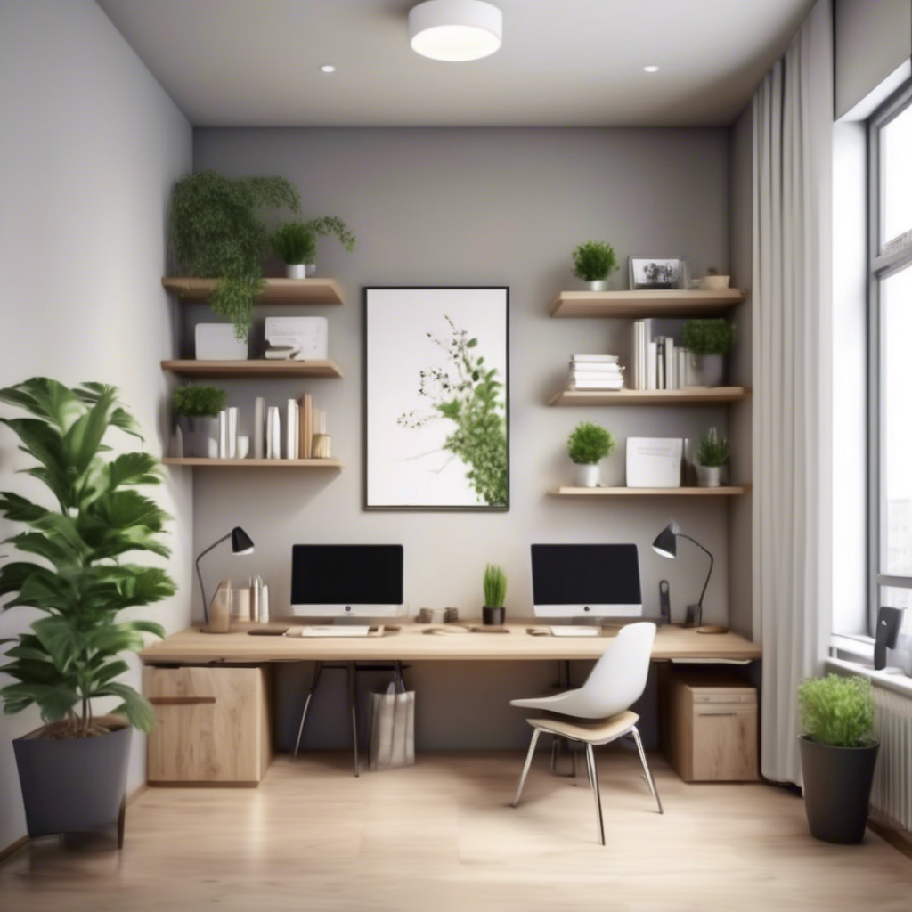 How To Decorate A Small Office With No Windows At Work?
